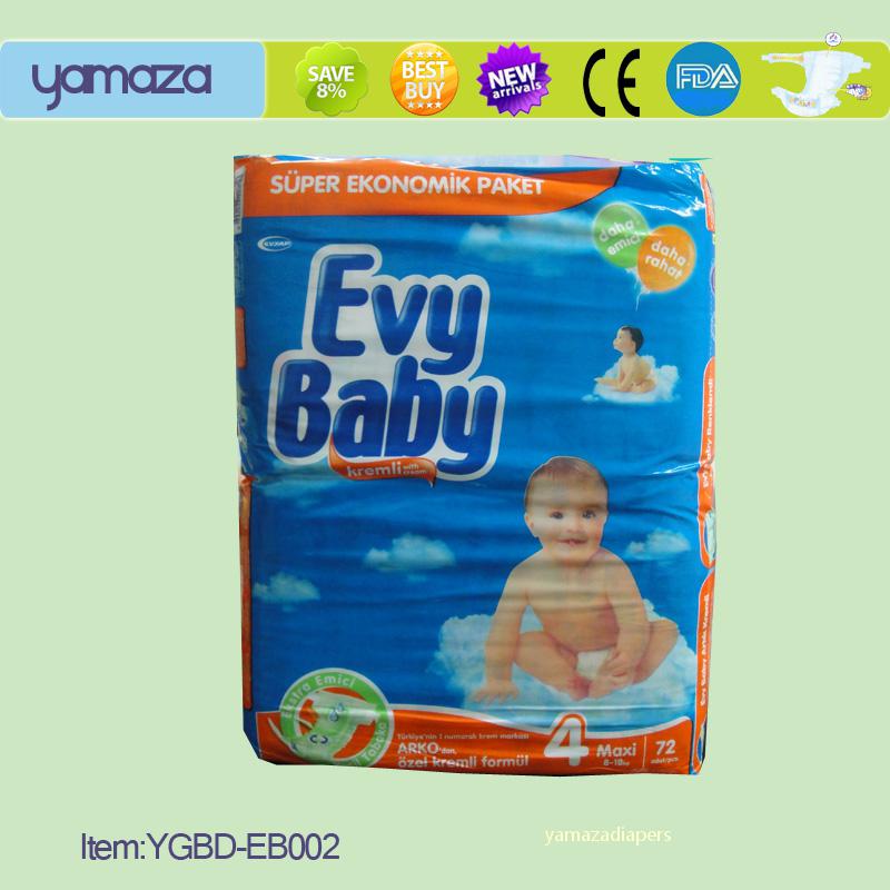 EVY BABY BABY DIAPERS,98/86/72/62 PCS/BAG